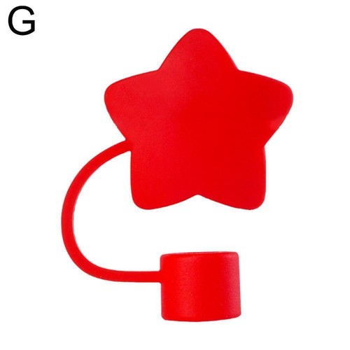 cute star straw cap For 10mm caliber straw protective accessories cover R7I4 - Picture 15 of 24