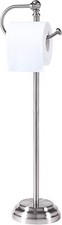 Classic Bathroom Free Standing Toilet Tissue Paper Roll Holder Stand