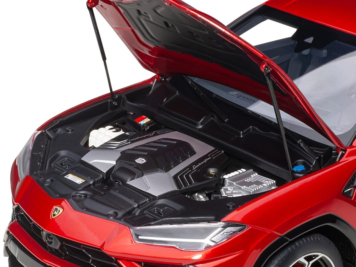 1/18 Lamborghini Urus Rosso Efesto Pearl Red Model Car By AUTOart