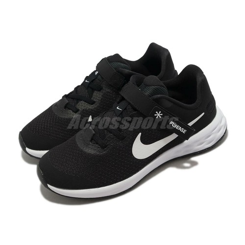 Nike Revolution 6 Flyease NN PS Black 