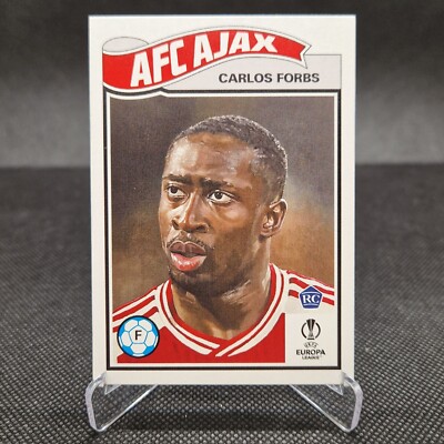 Topps UCC Living Set - Carlos Forbs AFC Ajax Rookie