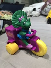 Vintage 1993 Lyons Group Barney Baby Bop's Picnic Tricycle Moving Basket