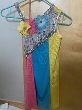 figure skating dress Costume. Large Child