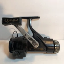 Zebco Quantum QMD 20 Spinning Fishing Reel Black Rear Drag