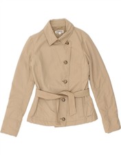 Aspesi Womens Bomber Jacket Uk 10 Small Beige Polyamide Oh14