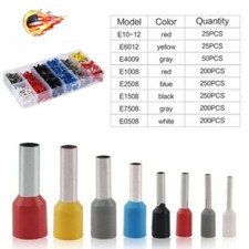 Connectors Cord Wire Crimp Cable Pin End Bootlace 1200PCS Ferrule Terminals 16-6