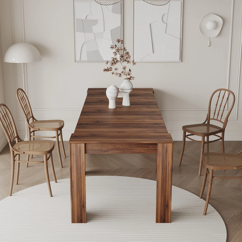 Mesa consola extensible multifuncional - Transformador que ahorra espacio para el hogar Foto 4 de 4