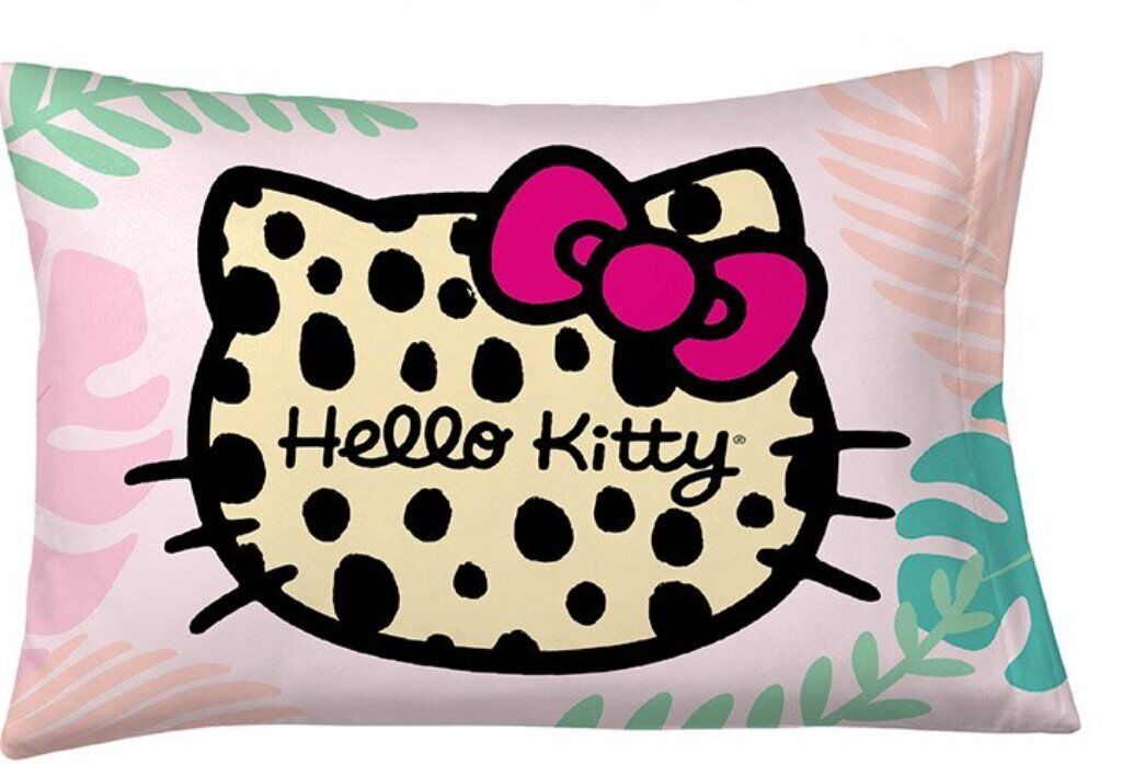 Hello Kitty Kids Bedding Plush Cuddle and Decorative Pillow Buddy 