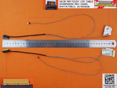 Displaykabel Bildschirm LED screen cable komp. für DELL P/N: AAL30 N0N TOUCH
