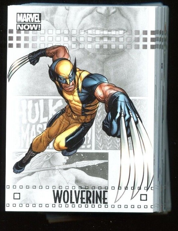 2014 Upper Deck Marvel NOW! Silver Foil Parallel Card  U-PICK Complete Your Set