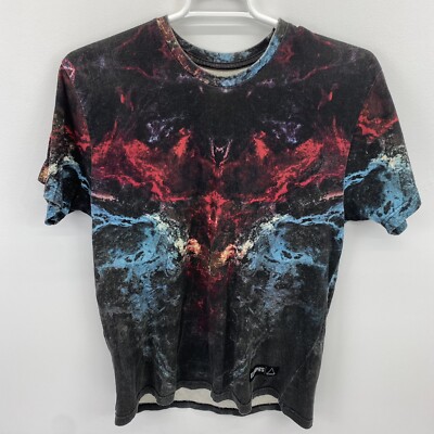 Eleven Paris Life Is A Joke Shirt Mens medium All Over Graphic Print Morrison 27