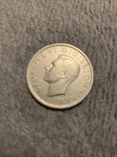 United Kingdom Half Crown 1948 Coins Very Rare