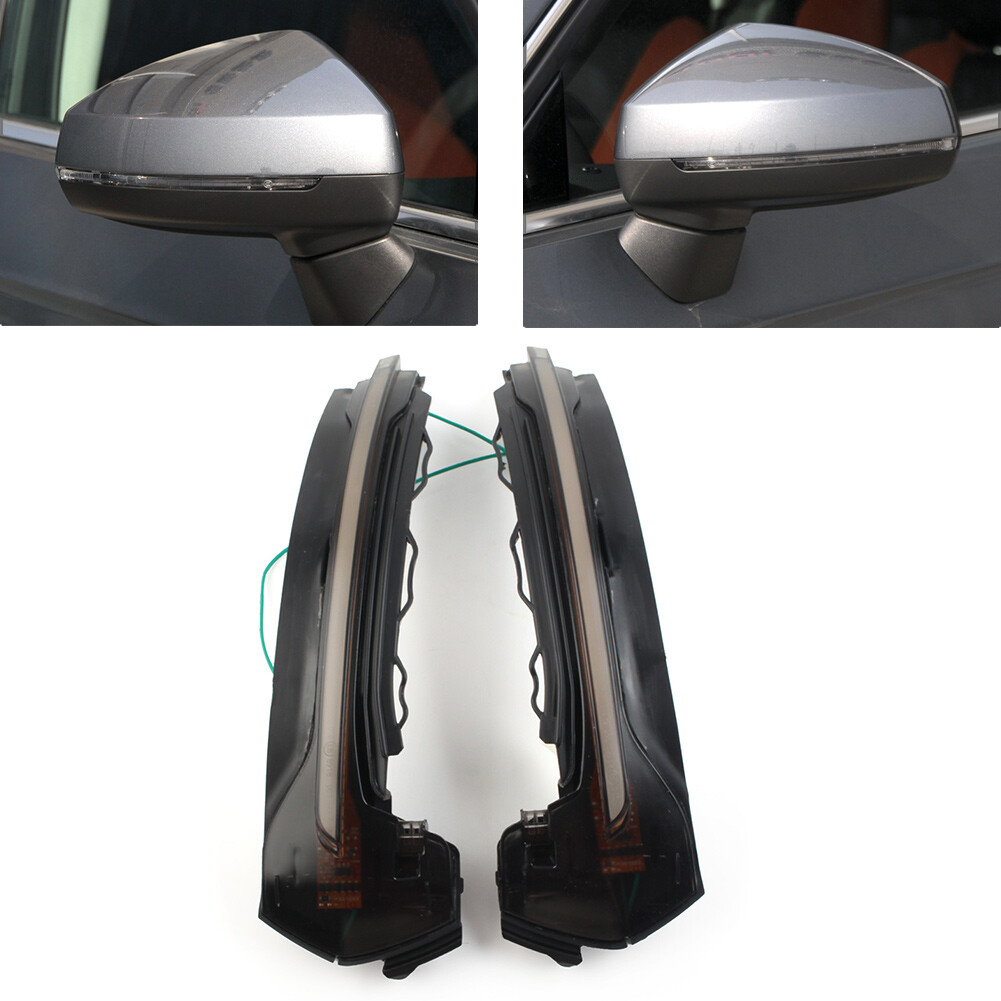 LED Sequential Side Mirror Turn Signal Light For Audi A3 S3 RS3 8V 2012-2020 12