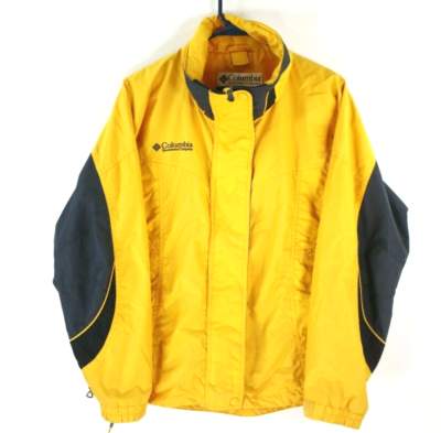 Columbia 　Warm up jacket　Mサイズ Columbia Mens Sportwear Yellow Jacket Coat Size Medium | eBay