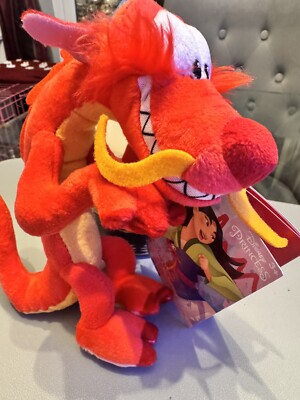 Disney Parks ~ Mulan - Mushu Magnet Schulter Plüschtier Kuscheltier - NEU