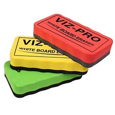 3 Pcs VIZ-PRO Magnetic Eraser for Whiteboard Dry erase board marker Erasers