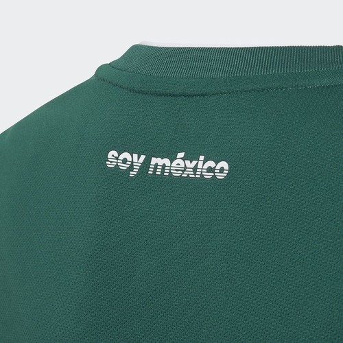 ADIDAS MEXICO NATIONALMANNSCHAFT HEIMJUGEND MEDIUM TRIKOT NUR 2018/19 GRÜNE FARBE - Bild 5 von 5