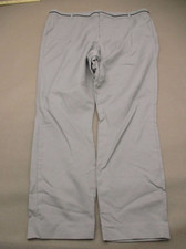 TOMMY HILFIGER Size 18 Womens Gray Cotton Blend Zip Fly Pockets Chino Pants 163