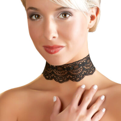 Halsband aus Spitze 5cm breit sexy Kette Modeschmuck fr Dirndl "Virgin" |  eBay.de