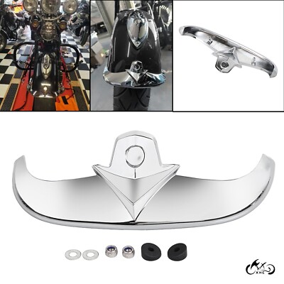 の*O様 Harley-Davidson FLSTS フェンダーチップ Front Fender Tip Leading Edge Trim For Harley Heritage Springer
