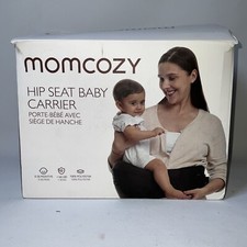 Momcozy Hip Seat Baby Carrier Adjustable Waistband Belly Protection Black
