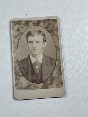 CDV Photo Man Lansdale PA FK Brunner