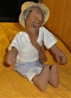 Cute, Vintage stuffed man farm worker doll, Storage Unit find — photo 1