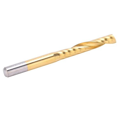 Punte per Router CNC 5 Pezzi, Fresa a Spirale 4 Mm Con Gambo 4 Mm Rivestito in T - Foto 6 di 12