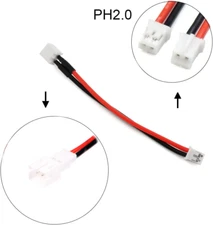 AXIAL SCX24 Motor Extension Cable - SOFT SILICONE PH2.0
