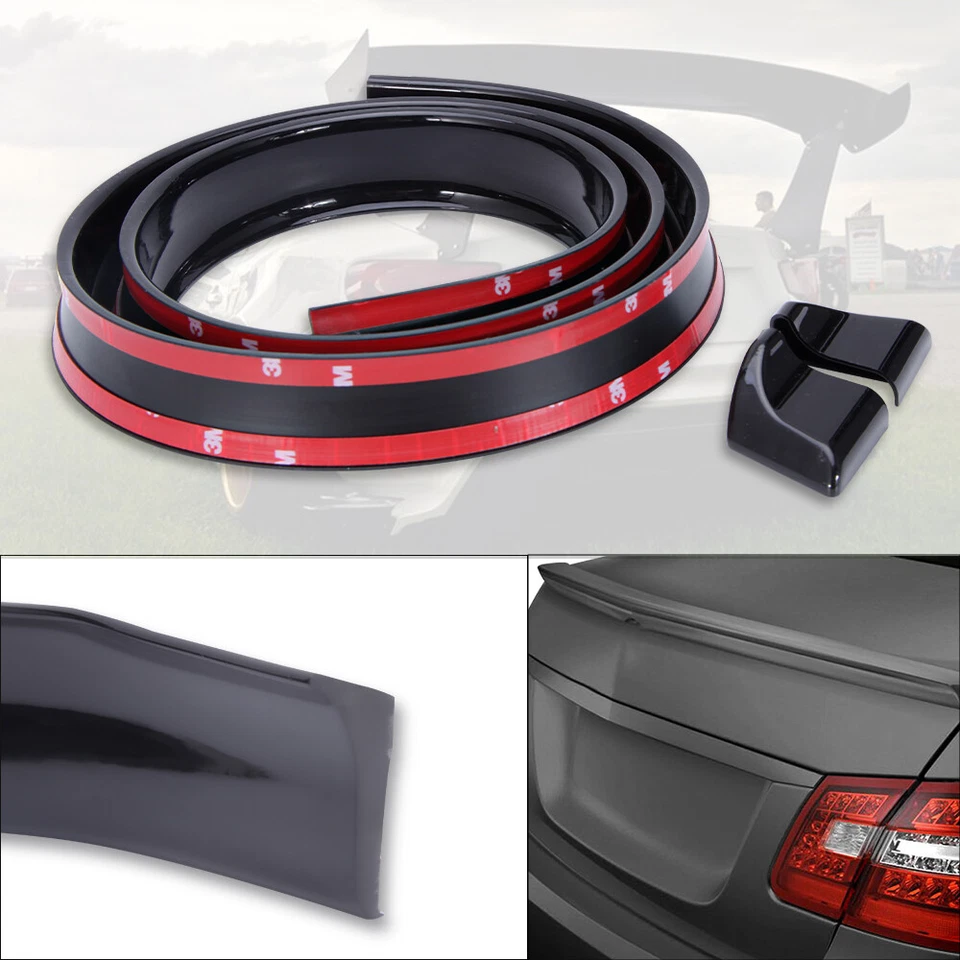For Mercedes Benz E300 E320 E350 Trunk Spoiler Lip Car Rear Spoiler Exterior Kit Foto 4 de 4