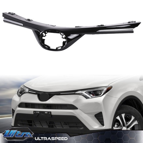 Fits Toyota RAV4 2016-2018 Chrome Front Grille Grill Bumper