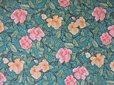 Timeless Treasures OOP Large Flower Floral Cotton Fabric 1 Yard