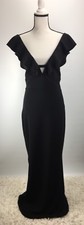 issue New York M Medium Black Dress #H653