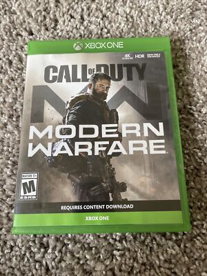 Call of Duty: Modern Warfare (Microsoft Xbox One, 2019) Tested Working
