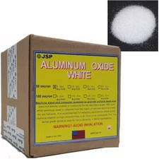 JSP White Aluminum Oxide Powder - 50 Micron (240 Grit), 5 Lb