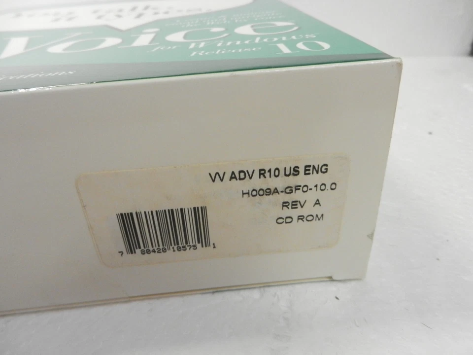 IBM ViaVoice for Windows Release 10 NIB  CD-ROM  - ADVANCED VERSION + HEADSET - Image 2 of 4