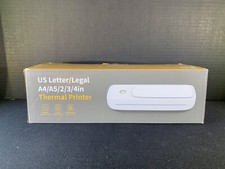 Portable Printer Wireless for Travel, Bluetooth Thermal Printer Support 8.5"