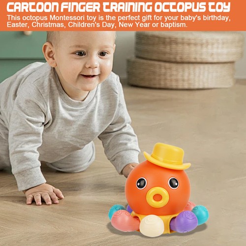 Baby Interactive Musical Sound Crawling Octopus Toys Moving Infants Toys Gift UK - Picture 12 of 22