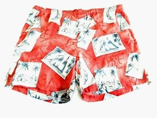 Mens Tommy Bahama Size XL PARADISE Nation Swim Trunk Mesh Lined Caribbean Print