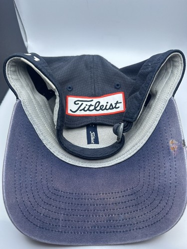 Titleist Pro V1 Footjoy FJ Golf Hat Adjustable Black Embroidered Logo - Picture 4 of 5