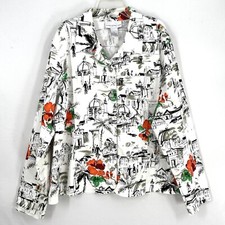 Susan Graver Style Womens Jacket Size XL Whit...