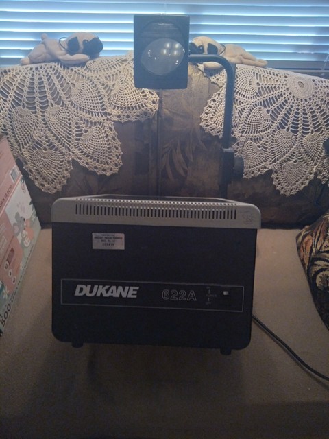 Vintage Dukane 622A Overhead Projector Power-tested for sale online
