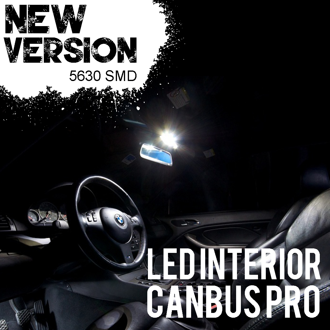 16-Piece Super White LED Interior Light Kit – Fits Benz GLK-Class X204 2008-2016