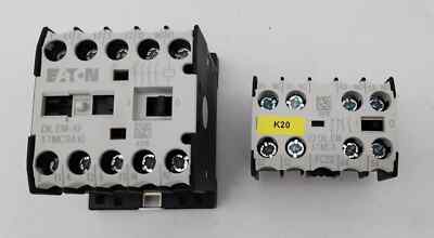 EATON XTMC9A10 CONTACTOR DIL EM-10 XTMCXFC22 AUX CONTACT (230v Coil) XTMC9A10B