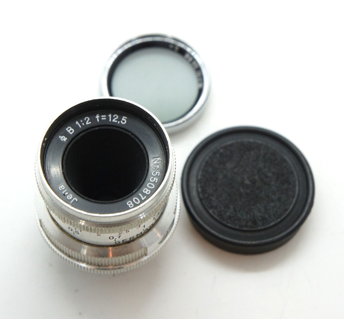 Carl Zeiss Jena Biotar 12.5 mm F2 2/12.5 for Pentaka 8 mm cine