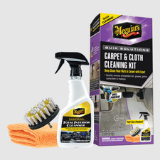 Meguiar s Carpet Cloth Kit 4 Drill Brush Attachment to Clean Interiors G5
