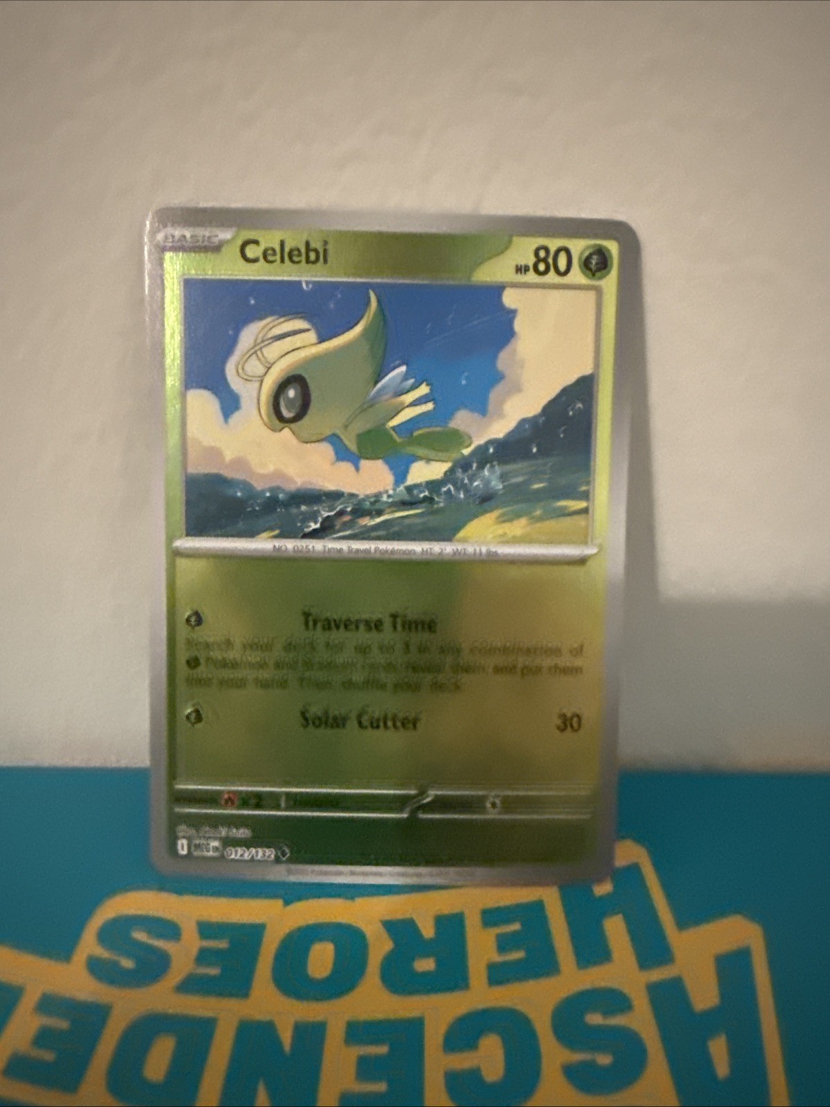 Celebi 012/132 Me01: Mega Evolution Reverse Holo