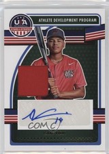 2023 USA Baseball Stars & Stripes PE Materials Isaac Vidal (Black Ink) Auto 17mj