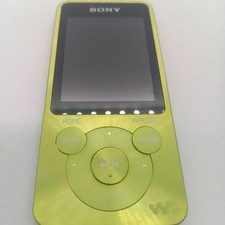 Walkman SONY NW S14 Lime Green Speaker Dock Included Portable Media Player