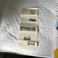 Jensen Interceptor 3 &amp; SP Brochure Flyer 1979